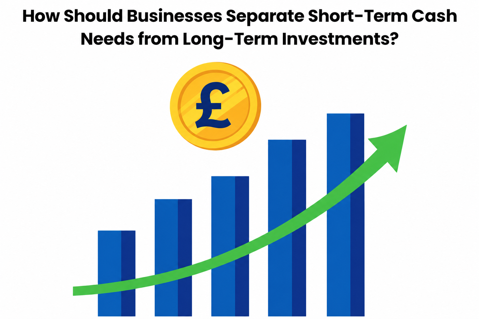 How Should Businesses Separate Short-Term Cash Needs from Long-Term Investments