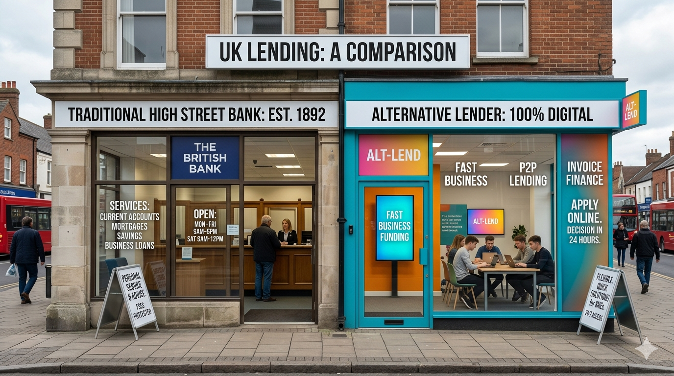 Alternative lenders vs banks for professional practice loans